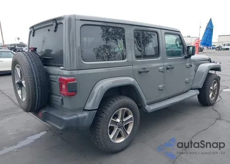 2018 Jeep Wrangler Unlimited Sahara 4X4 from USA, damaged, VIN 1C4HJXEG0JW256443